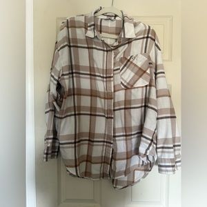 Boyfriend fit flannel
